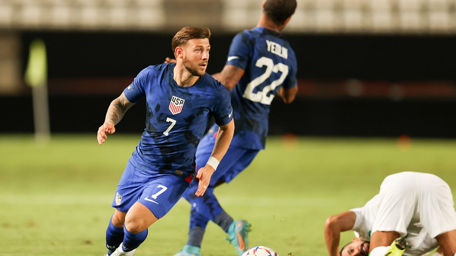 USA and French Jerseys soccer